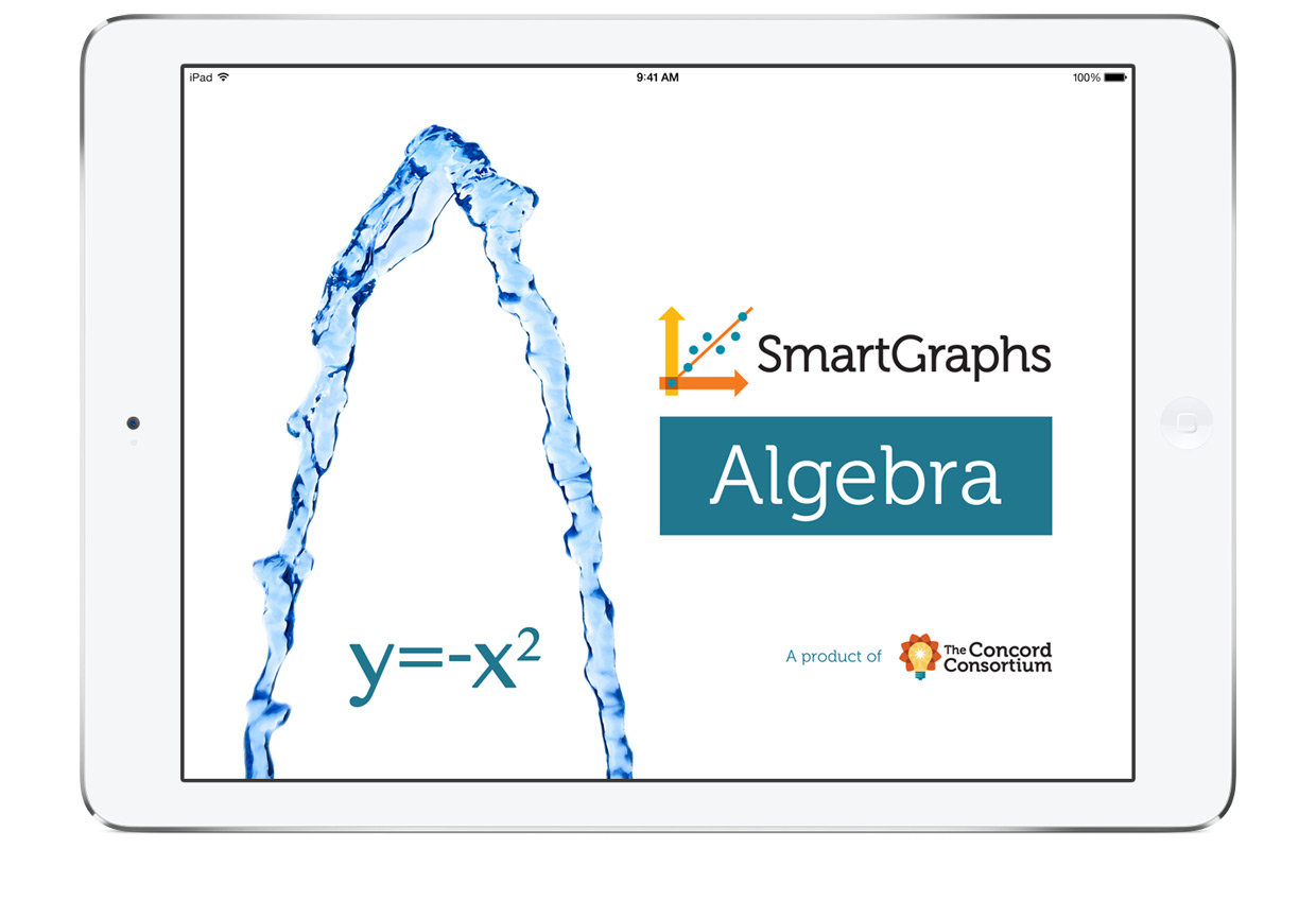 The SmartGraphs: Algebra App on a Tablet